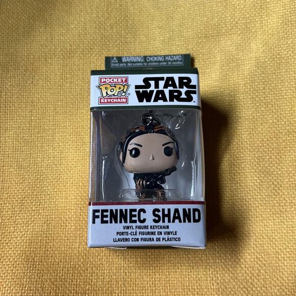 NEW Funko Pocket POP! Keychain Star Wars Fennec Shand The Book of Boba Fett NIB - Picture 1 of 7